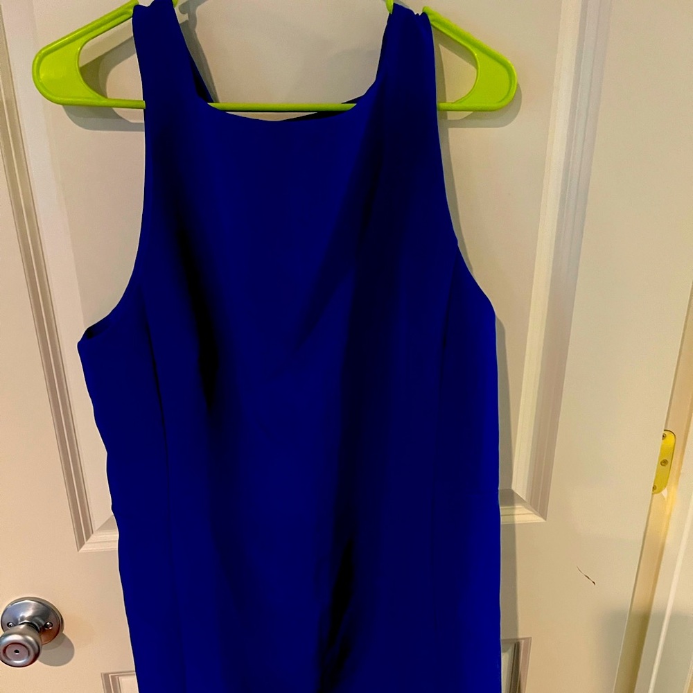 GAP Royal Blue Backless Dress